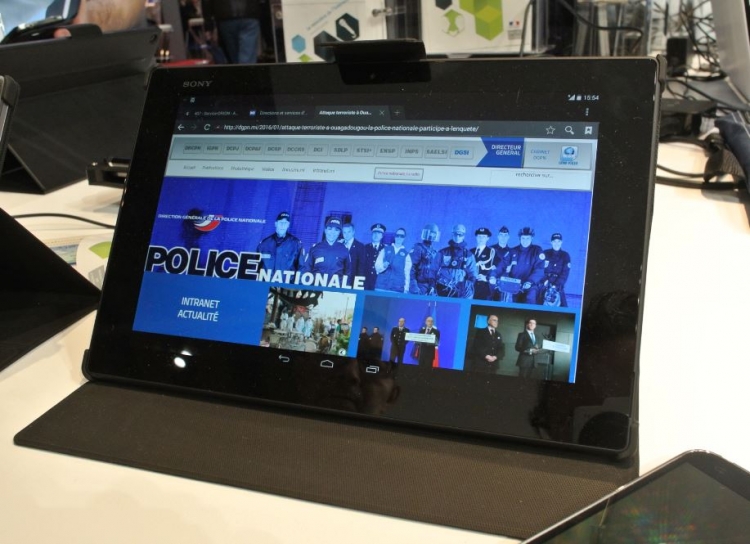 Французская полиция получит для работы планшеты и смартфоны Sony Xperia"