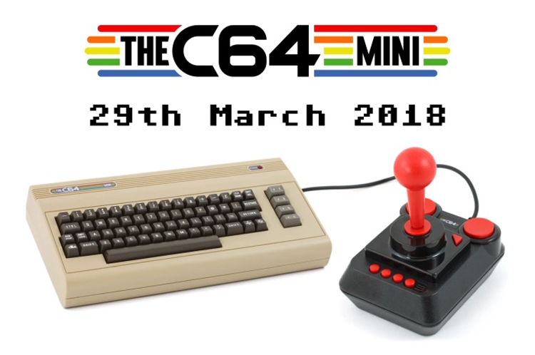 Мини-версия легендарного ПК Commodore 64 поступит в  продажу в конце марта