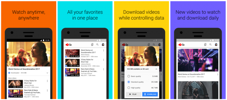 Приложение YouTube Go стало доступно более чем в 130 новых странах