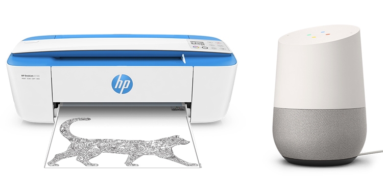 Принтеры HP начнут общаться с голосовыми помощниками"