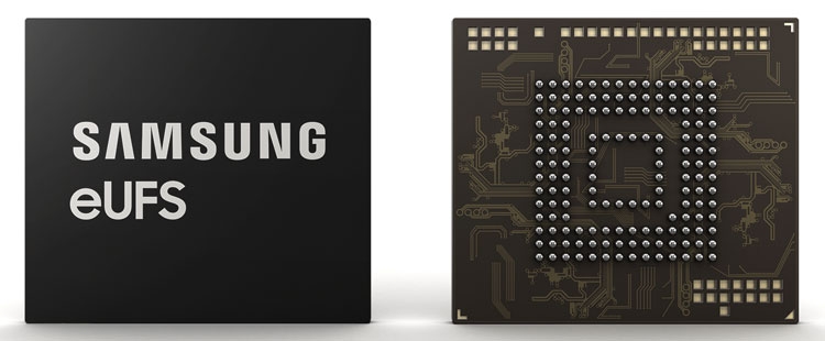 Samsung начала выпуск «автомобильных» UFS-накопителей объёмом 256 Гбайт"