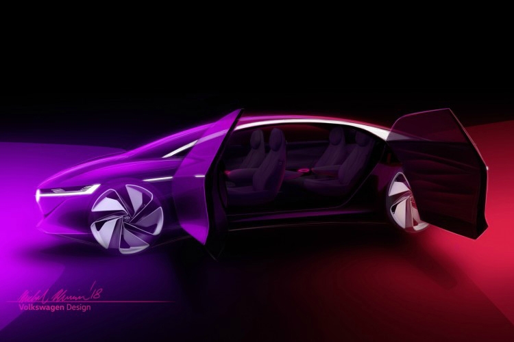 Volkswagen I.D. Vizzion: электрический концепт-кар с внушительным запасом хода"