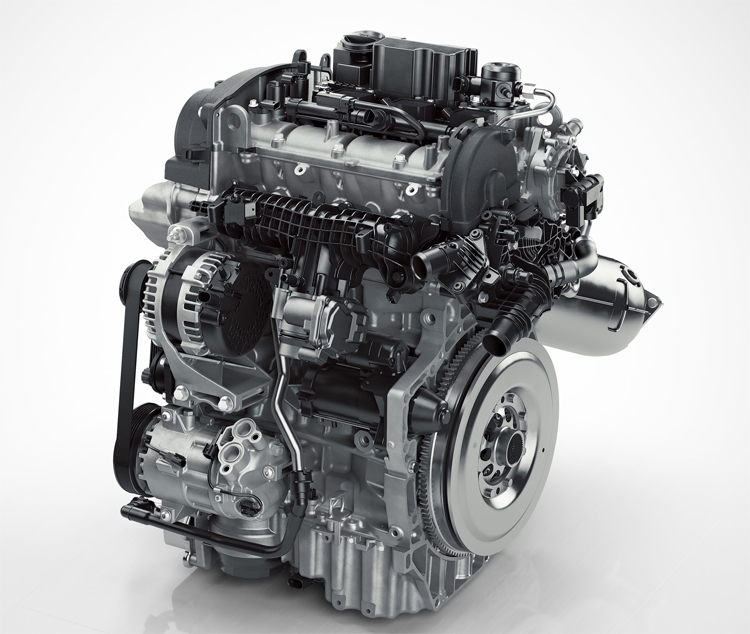 Volvo представила свой первый трёхцилиндровый двигатель"