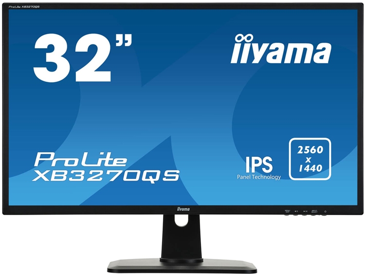 Монитор Iiyama ProLite XB3270QS обладает разрешением WQHD