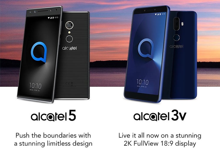 MWC 2018: Alcatel представила недорогие смартфоны 5, 3, 3X и 3V"