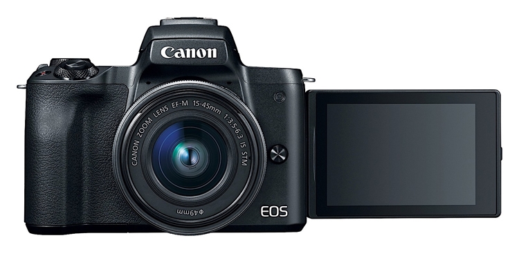 Беззеркальная фотокамера Canon EOS M50 поддерживает 4К-видеозапись"