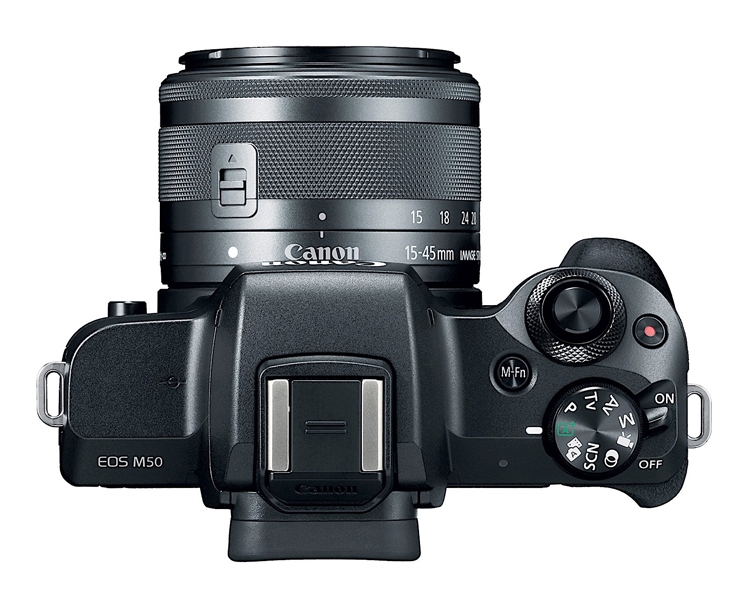 Беззеркальная фотокамера Canon EOS M50 поддерживает 4К-видеозапись"