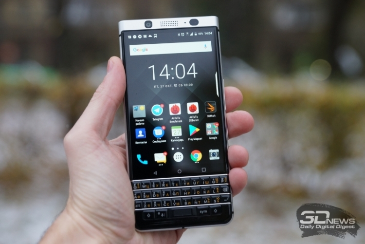 TCL считает смартфон BlackBerry KEYOne успешным вопреки провальным продажам