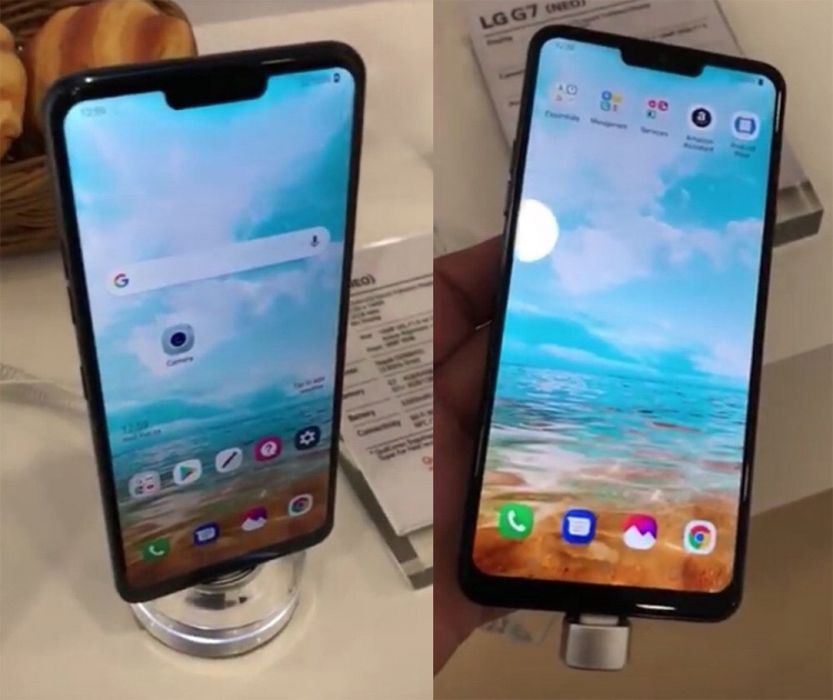 LG привезла смартфон G7 (NEO) на MWC 2018, но тот ли это прототип?
