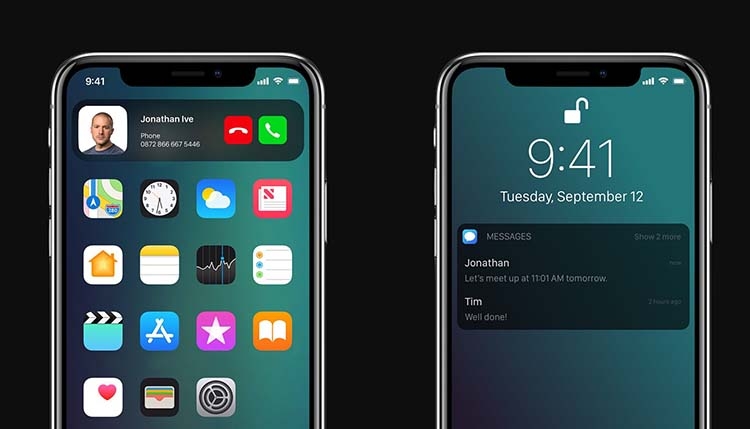 Представлен концепт iOS 12 с тёмной темой и другими функциями