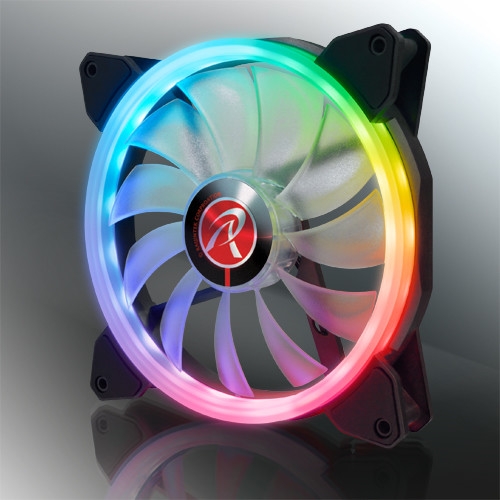 Raijintek Iris 14 Rainbow RGB: корпусные вентиляторы диаметром 140 мм