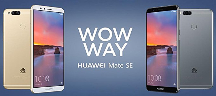 Huawei Mate SE: смартфон с двойной камерой и экраном Full HD+
