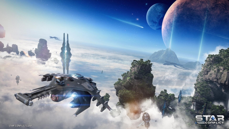 Космический онлайновый экшен Star Conflict получил обновление Journey