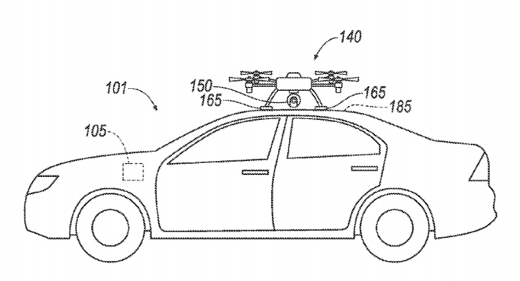 В Ford придуман дрон-поводырь для «ослепших» робомобилей"