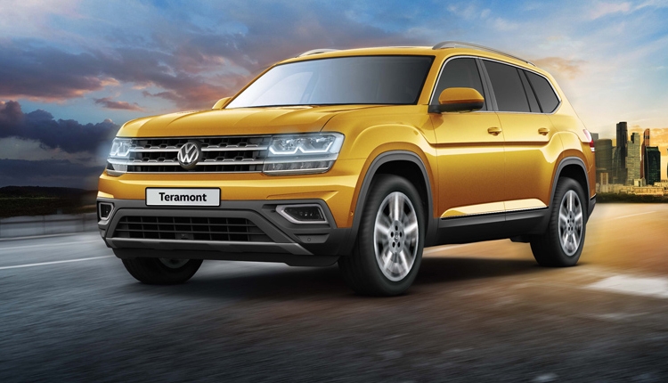 Внедорожник Volkswagen Teramont доступен для заказа по цене от 2,8 млн рублей"