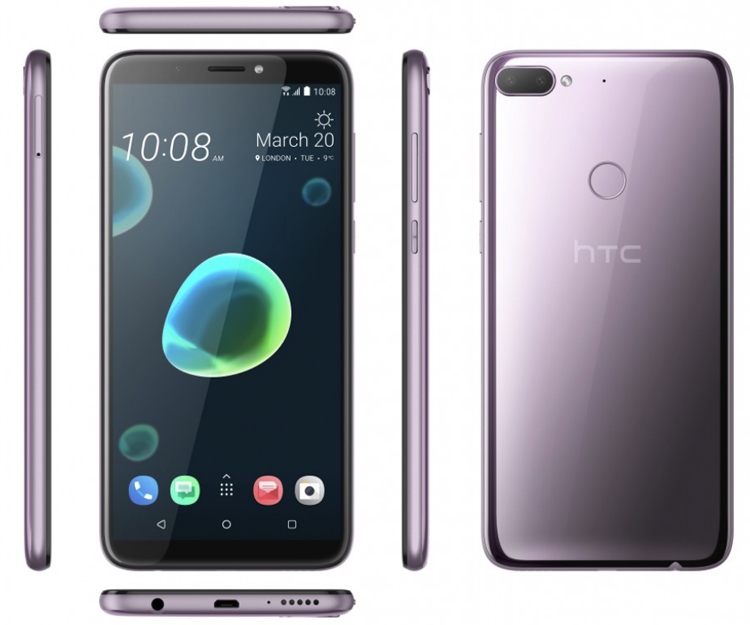 HTC Desire 12 и Desire 12+: смартфоны среднего уровня с экраном HD+"