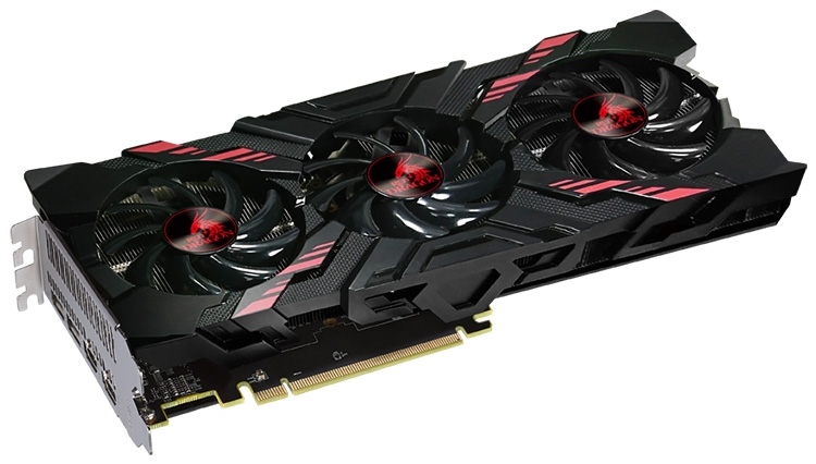 видео карта Видеокарта PowerColor Red Dragon Radeon RX Vega 56 использует  видео карта