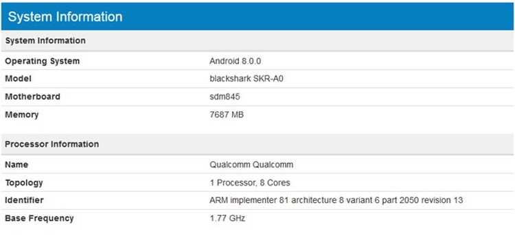 Игровой смартфон Xiaomi Black Shark выйдет в трёх версиях"