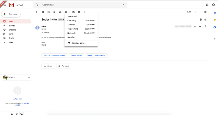 Вот так скоро будет выглядеть Gmail в браузере"