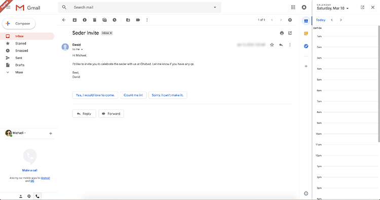 Вот так скоро будет выглядеть Gmail в браузере"