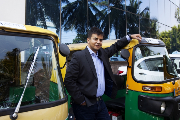 Индийская компания Ola выведет в течение года на дороги 10 тысяч электрических рикш"