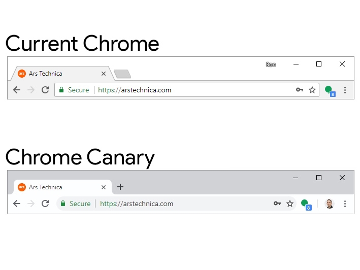 Дизайн Google Chrome станет более закруглённым и светлым