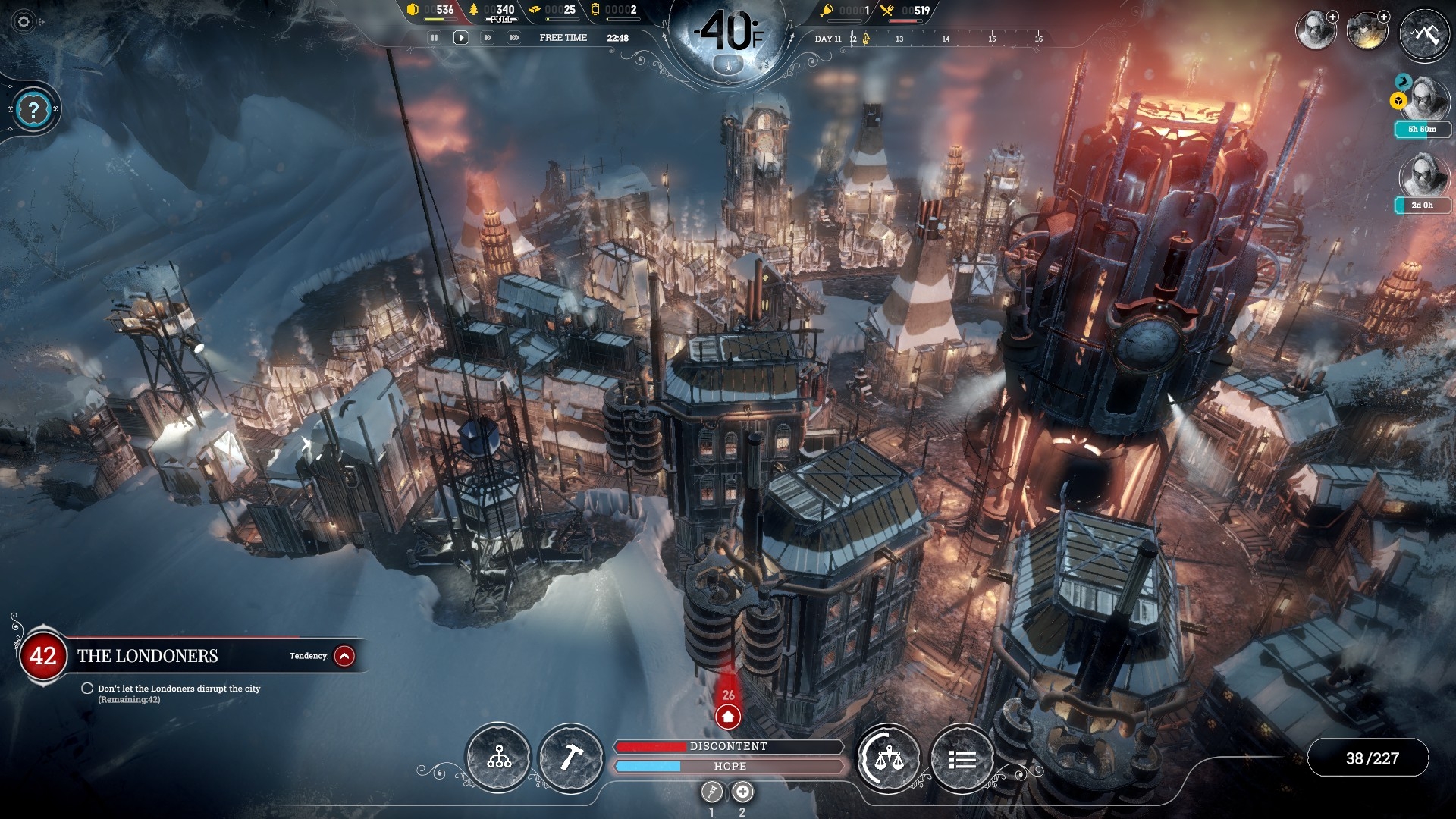 Відповіді на запитання про історію гри Frostpunk 1