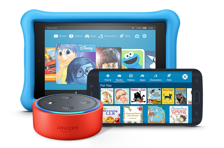 Смарт-динамик Amazon Echo Dot Kids Edition рассчитан на детей"