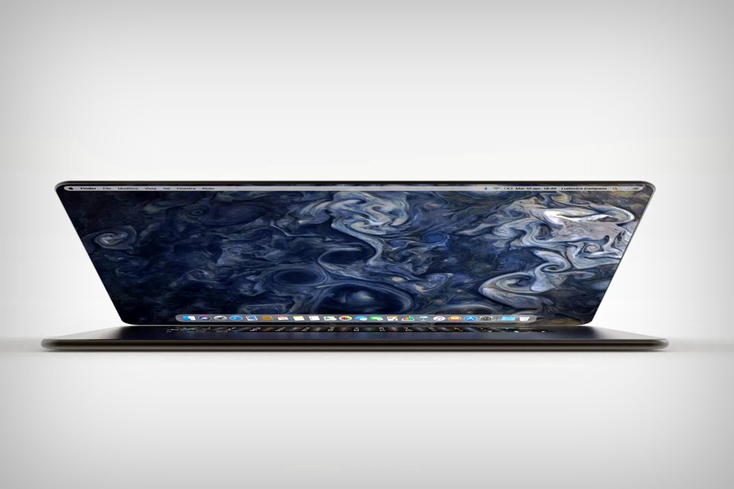 Людовико Кампана предложил новый дизайн MacBook в духе iPhone X