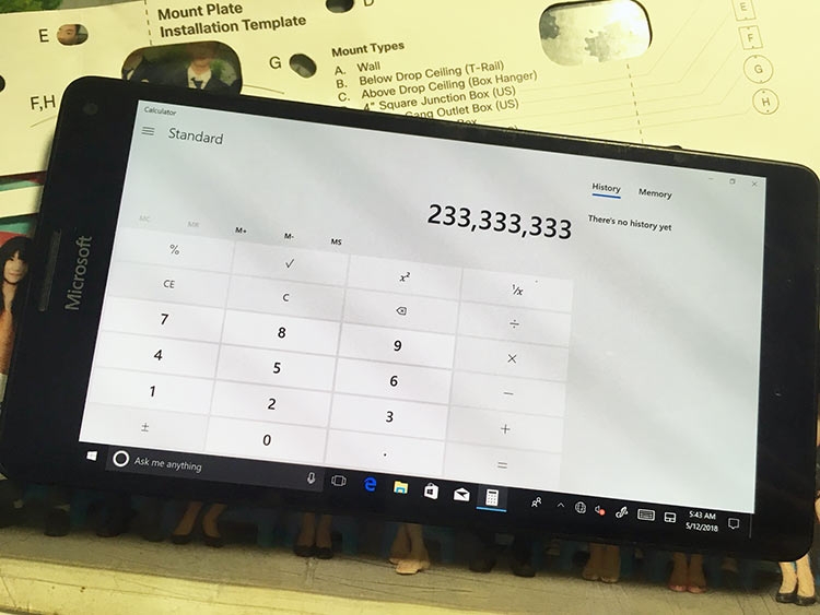 ARM-версия Windows 10 почти полностью работоспособна на Lumia 950 XL"