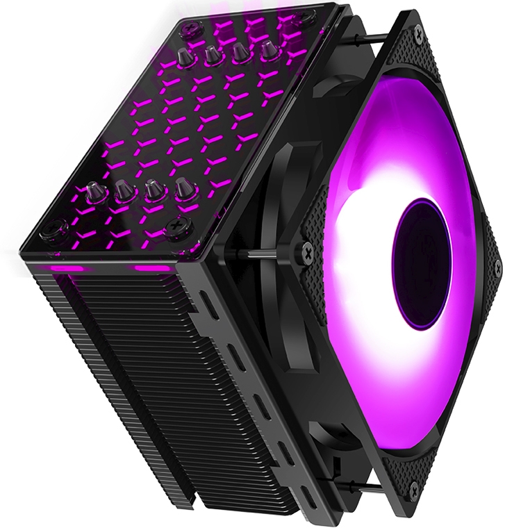 Jonsbo CR-201 Hives: универсальный процессорный кулер с RGB-подсветкой"