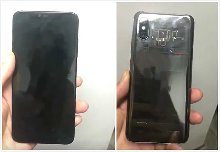 Xiaomi Mi 8 с прозрачной задней панелью «засветился» на видео"