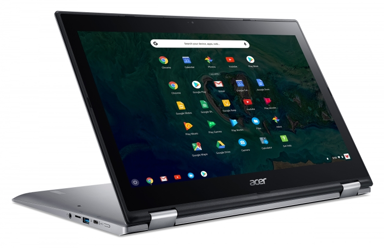 Новые хромбуки Acer — 15” ноутбук-трансформер Chromebook Spin 15 и две 13” модели для бизнеса"