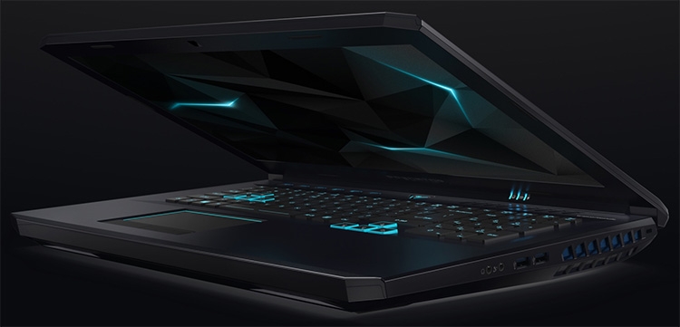 Новый игровой ноутбук Acer получит графику Radeon RX Vega 56