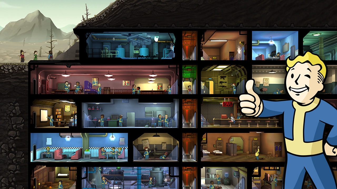 games like fallout shelter, tiny tower
