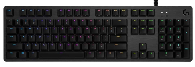 Logitech G512: игровая механическая клавиатура с технологией подсветки LightSync"