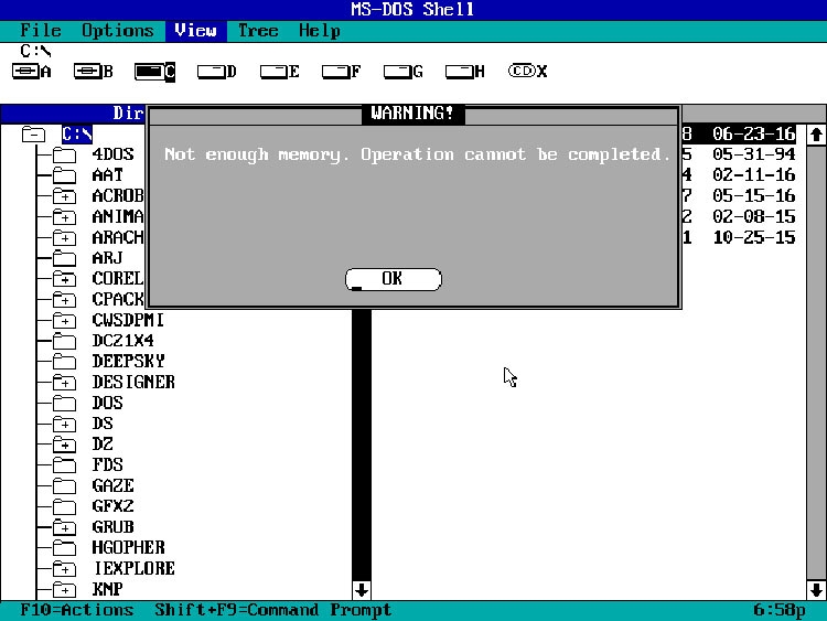 Что такое ms dos в компьютере