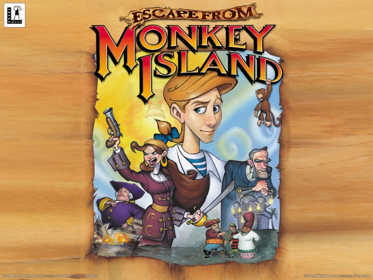 escape from monkey island gog