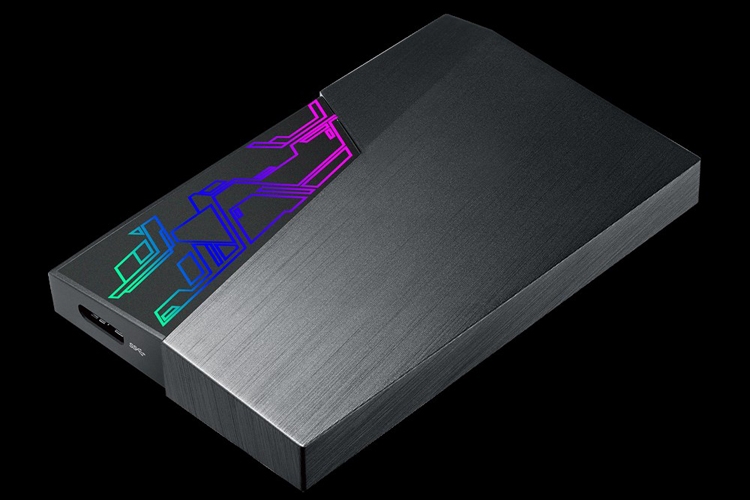 Внешние жёсткие диски ASUS FX снабжены RGB-подсветкой"
