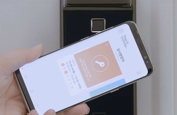 Представлен «умный» дверной замок Samsung с поддержкой Wi-Fi"
