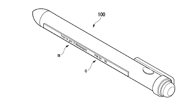 В LG изобрели «умную» ручку с вытягивающимся дисплеем"
