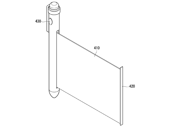 В LG изобрели «умную» ручку с вытягивающимся дисплеем"