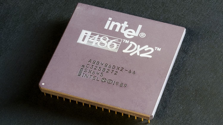  Легендарный процессор 80486 DX2 