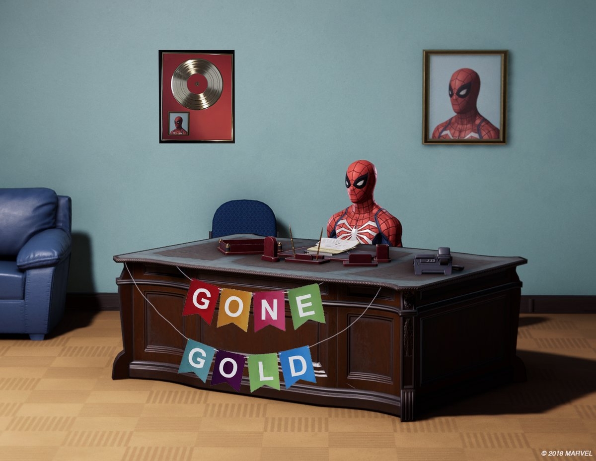 PS4-эксклюзив Marvel’s Spider-Man ушёл на золото