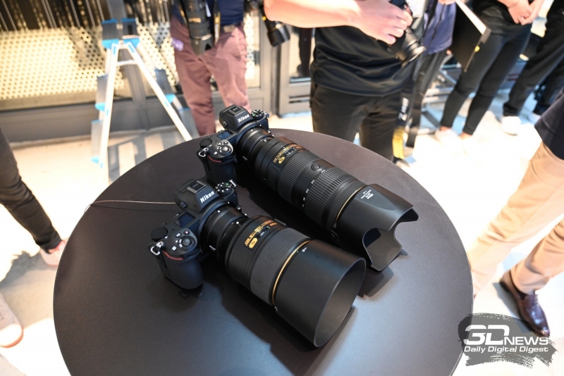  Nikon Z7 с переходниками и оптикой F-mount 