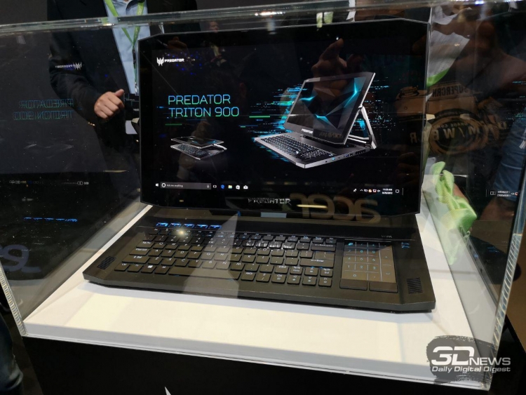 IFA 2018: Acer Predator Triton 900 — игровой ноутбук-трансформер"