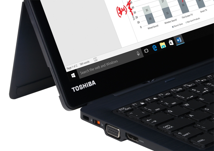 Toshiba Portege X30T: гибридный планшет с подсоединяемой клавиатурой"