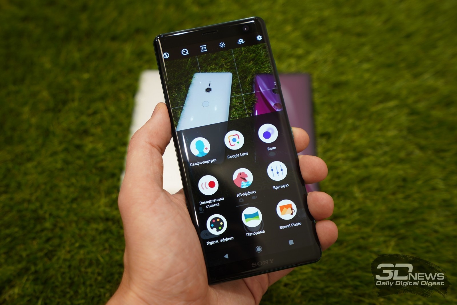 Первые впечатления от Sony Xperia XZ3: наконец-то OLED / Смартфоны