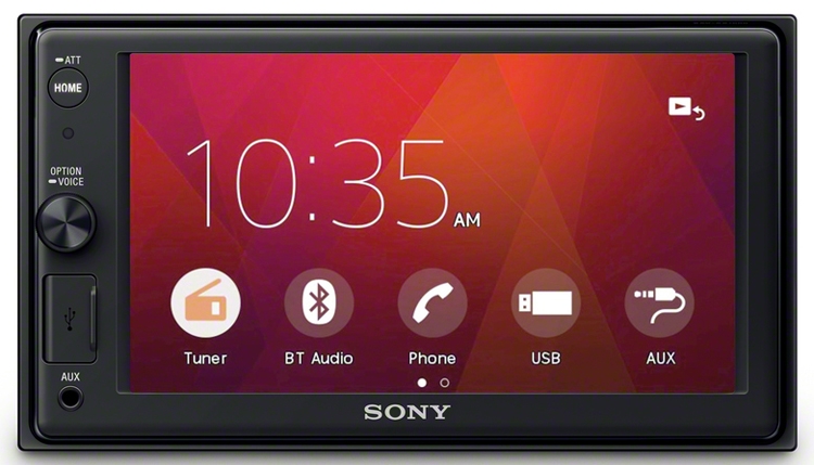 Sony XAV-AX1000: автомобильный AV-ресивер с поддержкой Apple CarPlay"