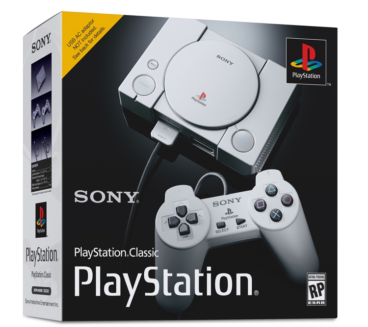 Sony PlayStation Classic: консоль с 20 предустановленными играми"